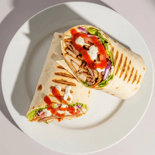 52. Mix Shawarma Wrap 