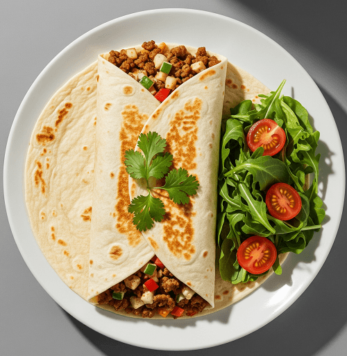 53. Mince Kebab Wrap 