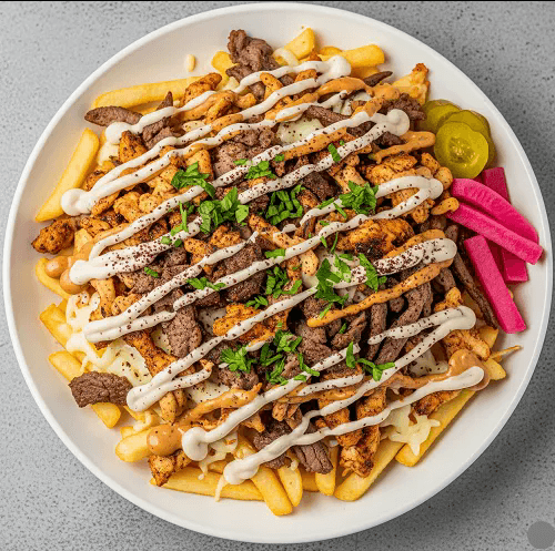 63-mix Shawarma Loaded Fries 