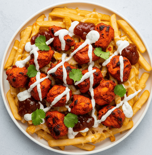 64-charcoal Chicken Loaded Fries 
