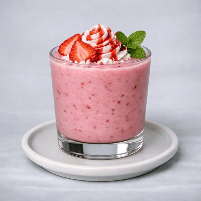 Strawberry Mint Smoothie 