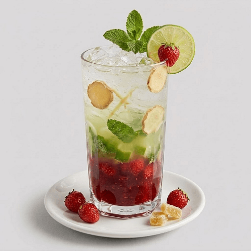 Berry Mule Mocktail 