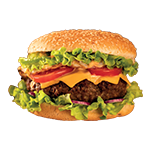 Cheese Burger & Chips 