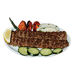 11. Charcoal Mince Kebab 